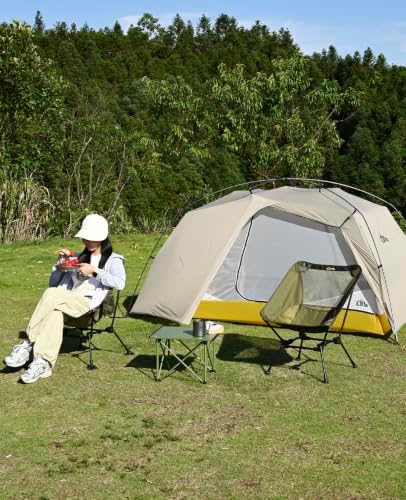 iClimb Ultralight Compact Camping Folding Table (Reinforced Green - S) - Image 6