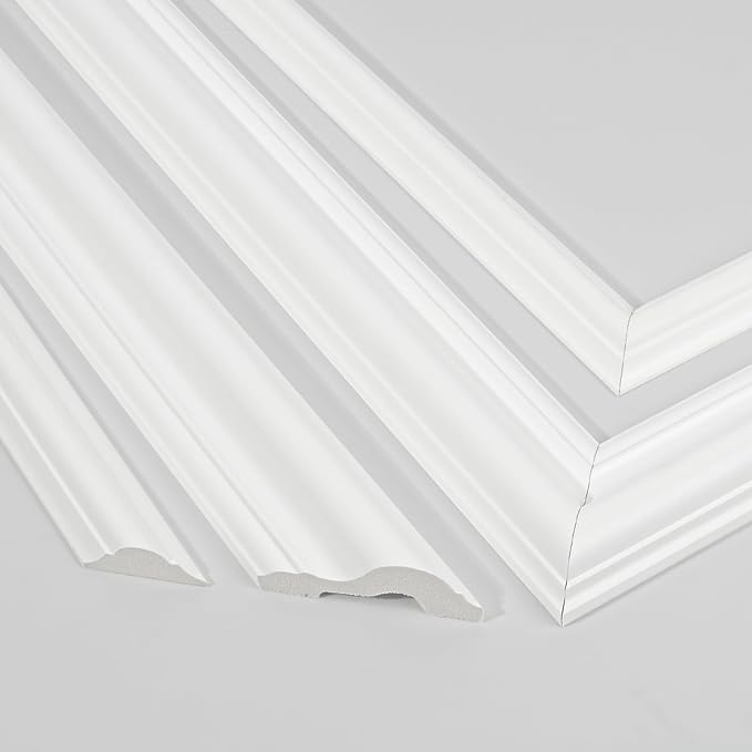 Art3d Premade Bilinear Frame Molding Set, Wainscoting Panels, 3 Whole Frame | Polystyrene, Lightweight, Effortless Installation, Shock-Resistant, Long-Lasting, Ideal for Living Rooms, Bedrooms - Image 9