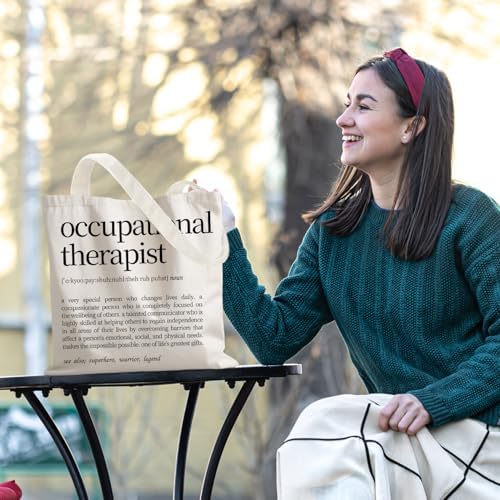 Nurse Canvas Tote Bag, Nurse Appreciation Gifts, Nursing School Gift Reusable Shopping Grocery Bags - Image 3