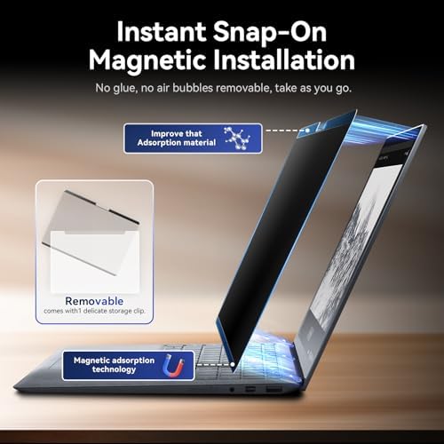 Magnetic Privacy Filter Compatible with 13.5 In Surface Laptop 6/5/4/3/2/1 - Image 3