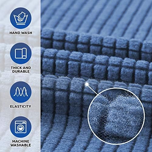 KEKUOU Stretch Chair Sofa Slipcover, Single Couch Cover,Riverside - Image 3