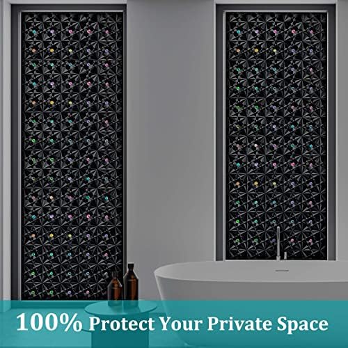 Windimiley Blackout Window Film, 100% Light Blocking Privacy, 35.4" x 78.7" - Image 4