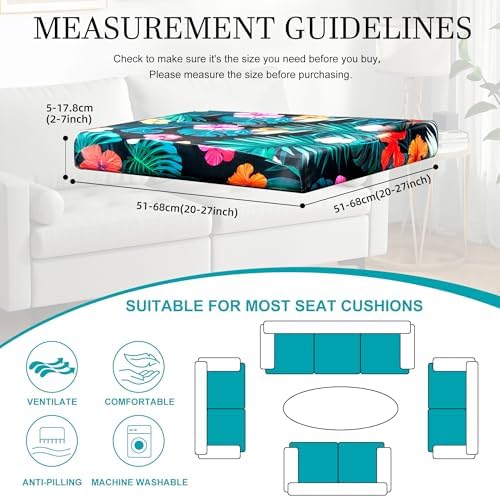 14 Pcs Outdoor Cushion Covers, Patio Sofa Cushion Covers Replacement - Image 2