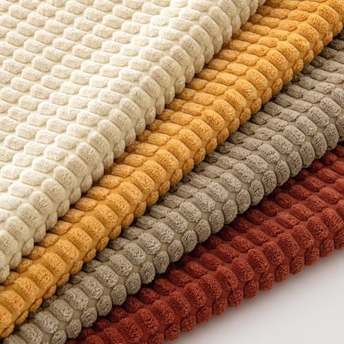 MIULEE Fall Decorative Pillow Covers 18x18 Inch Set of 4 Terra Cotta - Image 4