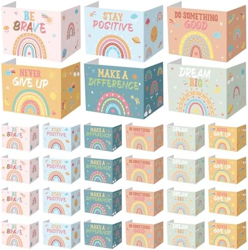 Honoson 24 Pcs Inspirational Privacy Folders for Students by Honoson