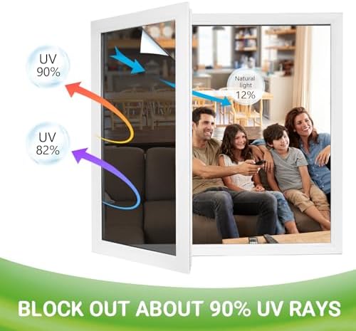 STATINT Window Privacy Film One Way, Mirror Glass Tint, 41.3in x 13.1ft - Image 2
