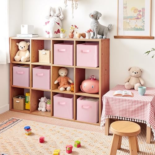 Cupic Cupid 6-Pack 11x11 Storage Cubes, Cube Storage Organizer, Pink - Image 3
