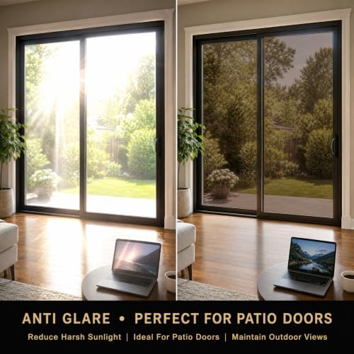FILMGOO One Way Privacy Window Film Heat Control Mirror Tint 35.4Inx6.5Ft - Image 5