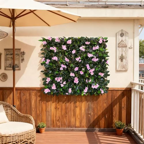 Expandable Fence Privacy Screen for Balcony Patio Outdoor,Decorative Faux Ivy Fencing Panel,Artificial Hedges - Image 6