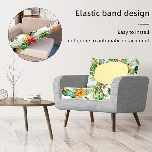 8 Pcs Outdoor Cushion Covers, Patio Sofa Cushion Covers Replacement - Image 6