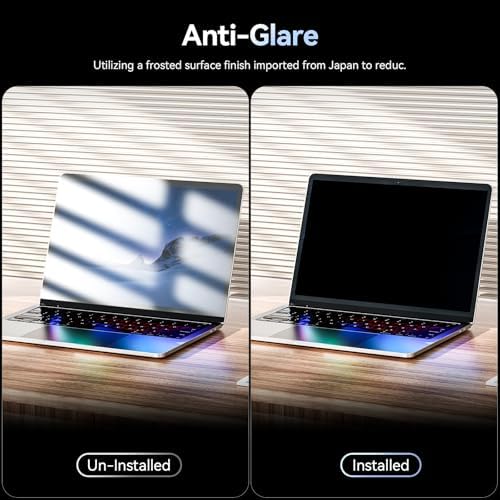Magnetic 15.6 Inch Laptop Privacy Screen for 16:9 Computer Monitor, Removable Anti Glare Blue Light Filter Protector, 15 in Privacy Shield Compatible with Lenovo Hp Dell Acer Asus Thinkpad Envy Xps - Image 5