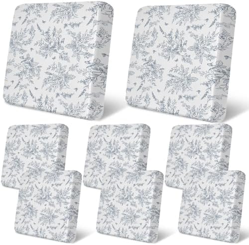 8Pcs Patio Cushion Covers Stretch Outdoor Furniture Protector Slipcovers by pickyNproud