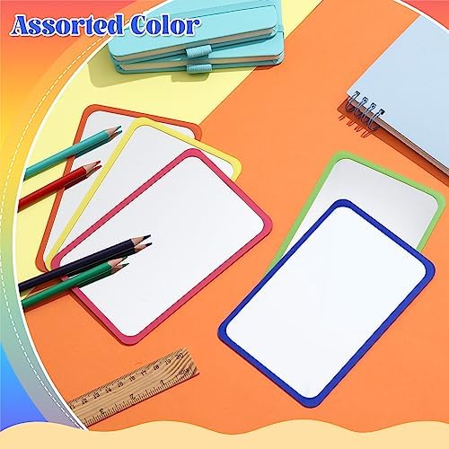 Dandat 50 Pcs 6x4 Shatter Proof Unbreakable Kids Mirrors, Warm Colors - Image 6