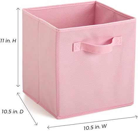 ClosetMaid 1468 Cubeicals Fabric Drawers, Pink, 2-Pack - Image 5