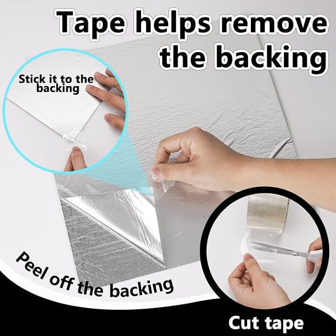 Vieshful 20pcs Peel and Stick Backsplash Tile，12"x12" Self Adhesive Marble Tile for Wall, PVC Waterproof Shower Wall Panels, Back Splash Stick on Tiles for Kitchen Bathroom Living Room, Not Real Tile - Image 2