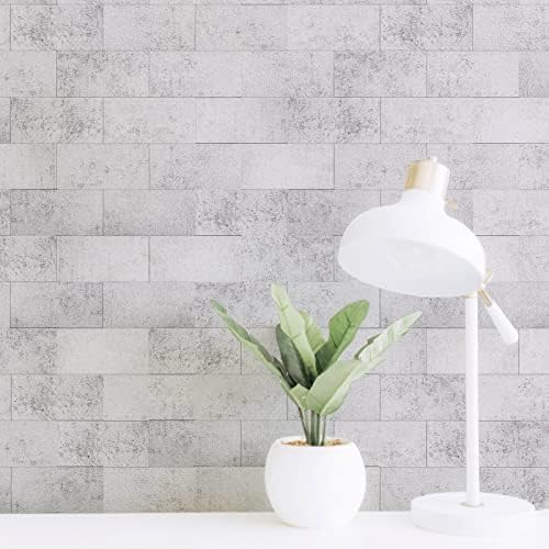 Art3d 102-Pack Peel and Stick Backsplash, Natural Stone White - Image 4