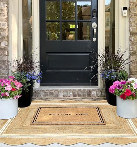 3x5 Entryway Rug - Small Washable Front Door Mat Outside Entrance - Image 5