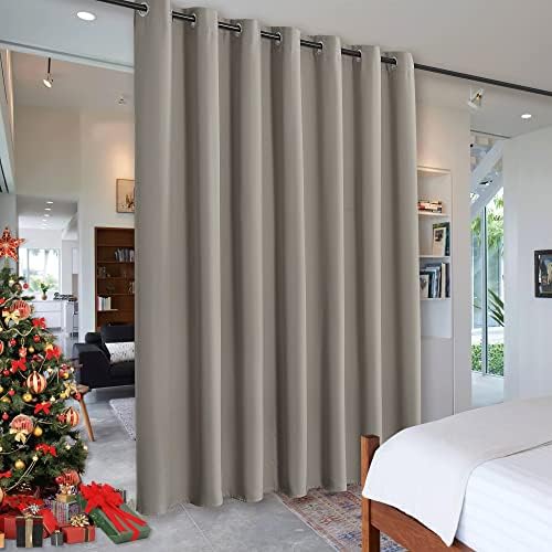 RYB HOME Privacy Room Divider Curtains for Office Bedroom Separation by RYBHOME