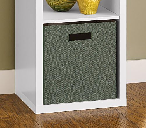 ClosetMaid 7111 Decorative Fabric Storage Bin, Green - Image 4