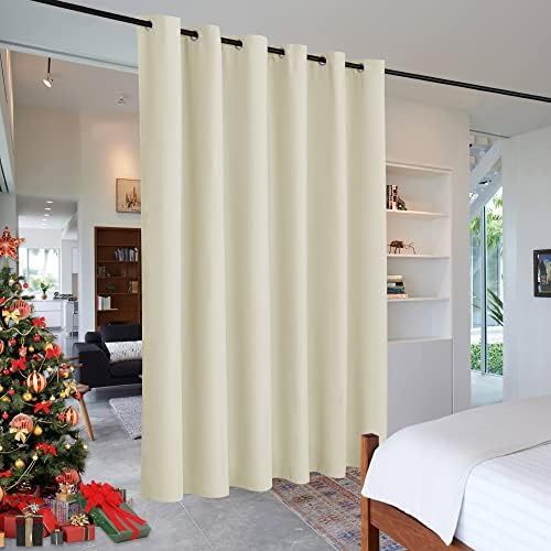 RYB HOME Blackout Divider Curtains for Living Room Apartment Rental Studio by RYBHOME