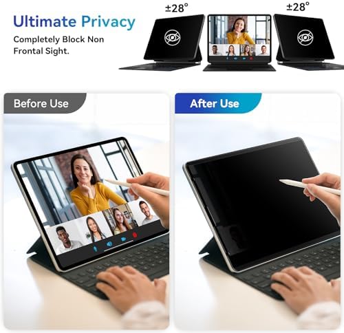 Magnetic Privacy Screen Protector Compatible with iPad 10th 2022 /11th 2025 - Image 2