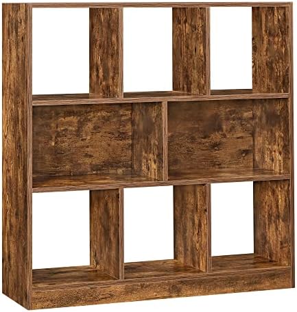 VASAGLE Bookshelf, 8 Cubes Storage Organizer, 35.4 x 11 x 39.4 Inches by Unknown