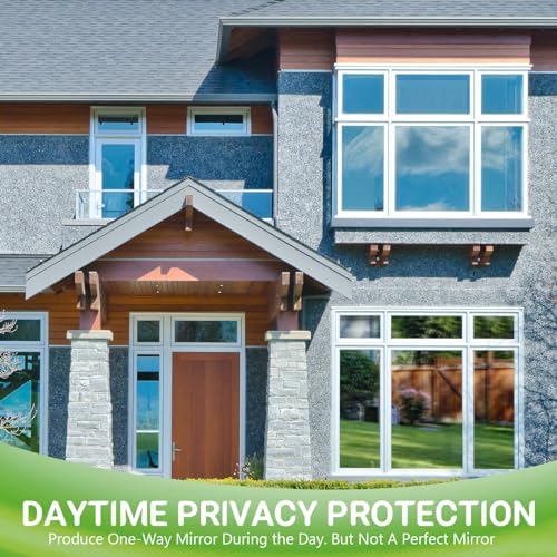 STATINT Window Privacy Film One Way, Mirror Glass Tint, 55.1in x 16.4ft - Image 3