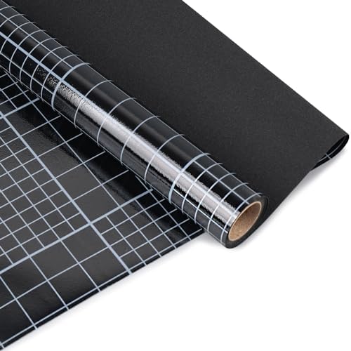 HIDBEA Blackout Window Privacy Film,100% Light Blocking,23.6in x 6.5ft by HIDBEAWindowFilm