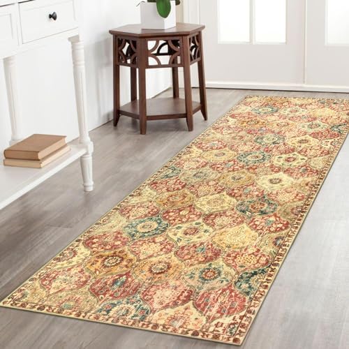 Lahome Moroccan Hallway Rug, 2'5''x8' Soft Washable Kitchen Runner Rugs by Lahome