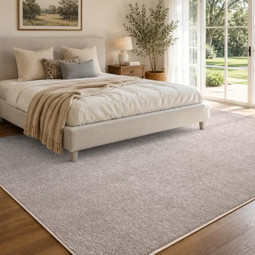 6x9 Large Oatmeal/White Area Rug Non-Slip Washable for Living Room Bedroom - Image 2