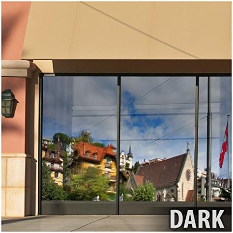 BDF S15 Window Film Daytime Privacy and Heat Control Mirror Silver 15 (Dark) - 48in X 12ft - Image 3