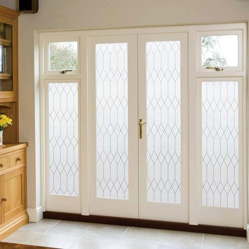 Kromapolis Frosted Privacy Film Static Cling Non-Adhesive 23.6 x 78.7 inch - Image 7