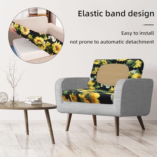 8 Pcs Outdoor Cushion Covers, Patio Sofa Cushion Covers Replacement - Image 6