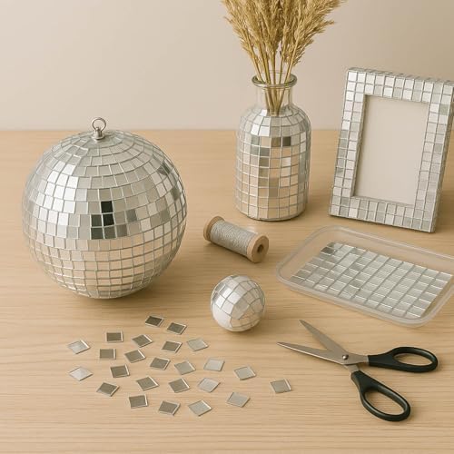 10800pcs Self-Adhesive Mirror Mosaic Tiles - Image 4