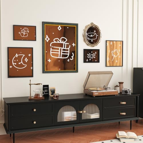 Bronze Glossy Metallic Wallpaper Reflective Flexible Mirror Sheet Kitchen Non Glass Adhesive Vinyl Contact Paper for Cabinets Peel and Stick Brown Stickers for Appliance Crafts 15.7''x80'' - Image 3