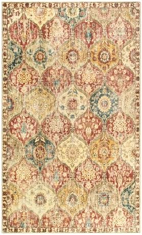 Lahome Moroccan Washable Small Area Rug, 3x5 Rug for Bedroom Living Room - Image 6