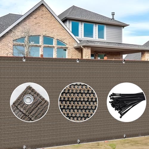 3'x12' Balcony Privacy Screen Apartment Patio Privacy Fence Screen - Image 6
