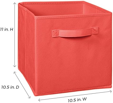ClosetMaid 1831 Cubeicals Fabric Drawer, Coral - Image 5