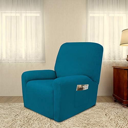 PureFit Stretc Recliner Chair Covers Fleece Soft Couch Covers for Sofa - Image 2