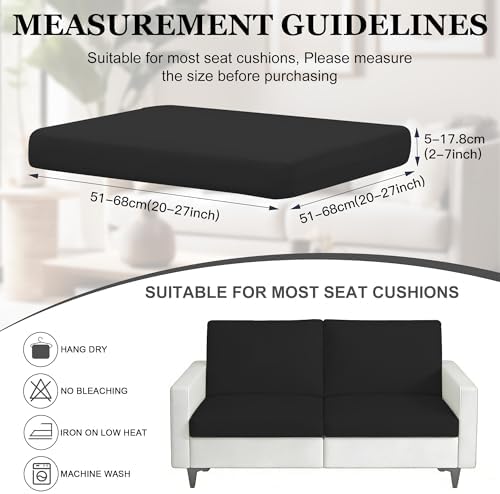 4 Pcs Outdoor Cushion Covers, Patio Sofa Cushion Covers Replacement - Image 2