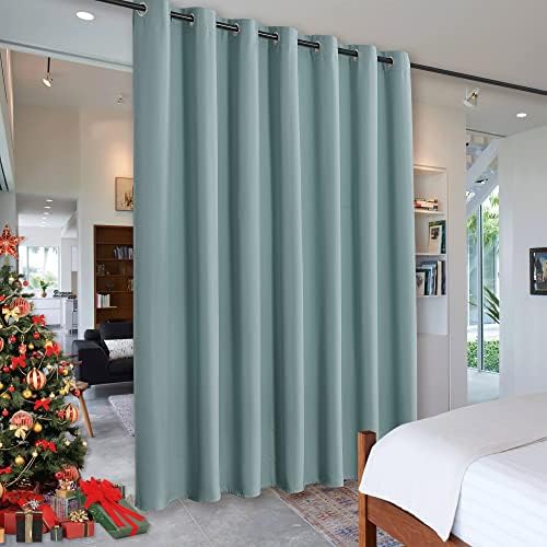 RYB HOME Privacy Curtain for Sliding Glass Door Locker Room Basement Closet by RYBHOME