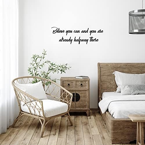 Fumete 9 Pcs Inspirational Vinyl Wall Decals, Peel and Stick, Classic - Image 5