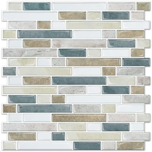 STICKGOO Peel and Stick Wall Tile Self-Adhesive Backsplash Thicker Design by STICKGOO