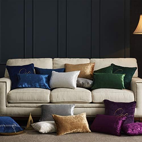 GIGIZAZA Decorative Couch Throw Pillow Covers,Set of 2 Mint Turquoise Square Pillow Cushion Covers 22x22,Pillow Cases Velvet Pillow Covers - Image 4