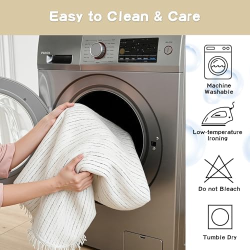 MYSKY HOME Chair Covers Armchair, Recliner Chair Cover Beige Couch Cover, Sofa Covers for Sectional Sofa L Shape Oversized Couch Covers Protector for Dogs Pets Couch Throw Slipcover Washable, 71"X91" - Image 5