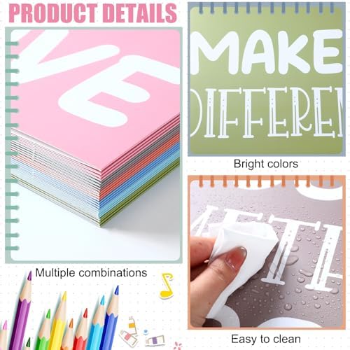 Honoson 24 Pcs Inspirational Privacy Folders for Students - Image 3