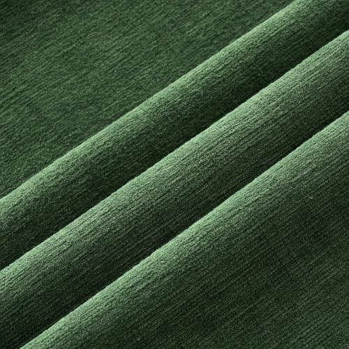 MIULEE Moss Green Chenille Couch Euro Throw Pillow Covers, 22x22 - Image 5