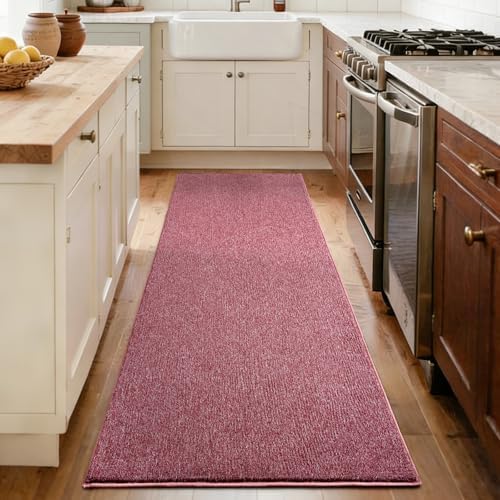 2x6 Red/White Runner Rug Non-Slip Washable Soft for Hallway Kitchen Bedroom - Image 7