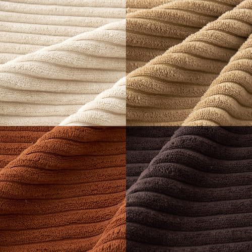 MIULEE Fall Decorative Throw Pillow Covers Chocolate Brown Rust 18x18 - Image 3