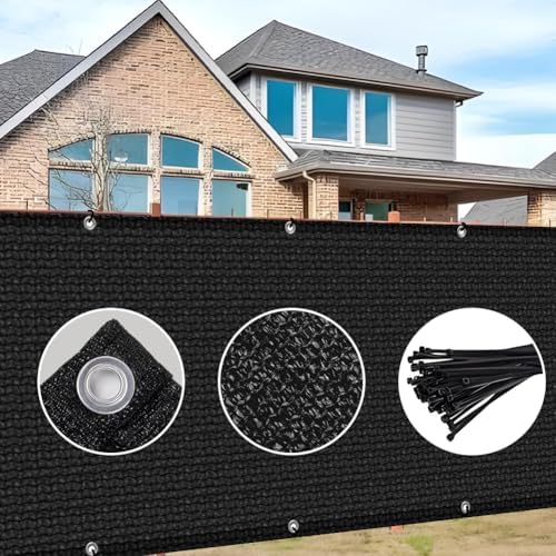 3'x12' Balcony Privacy Screen Apartment Patio Privacy Fence Screen - Image 6